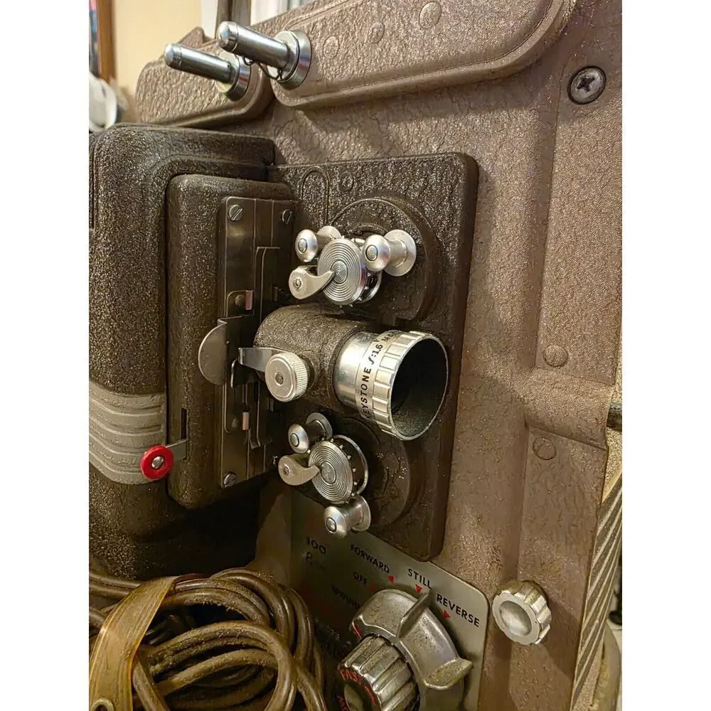 Vintage Keystone K100 8mm Movie Projector 5 Amps.115 Volts. A. C. Keystone Camer